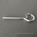 Dead End Bolt Stainless Steel Hooks Cable Wire Fixing Nail Eye Metal Screw Pigtail Hook